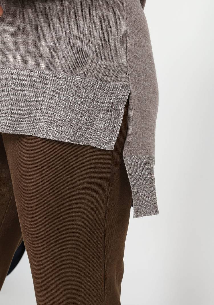 Туника однотонная с люрексом шир.  750, рис. 7