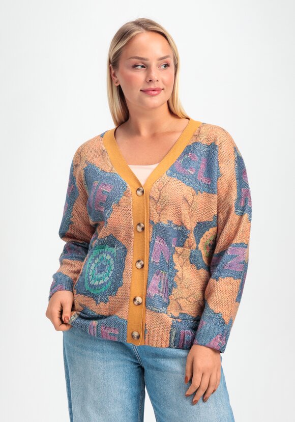 Кардиган на пуговицах Вивьен шир.  580, рис. 12