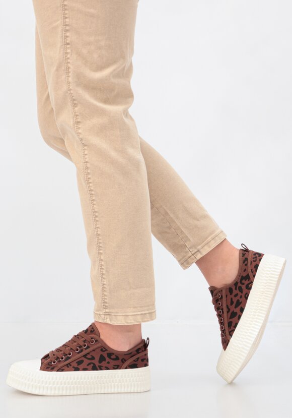 Кеды женские Леопард шир.  580, рис. 20