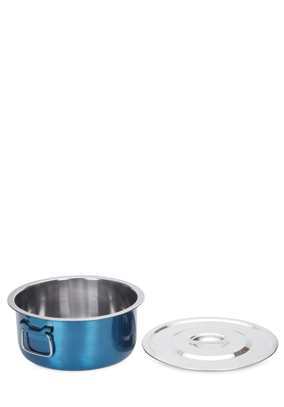 Набор посуды из нержавеющей стали с крышками шир.  580, рис. 13