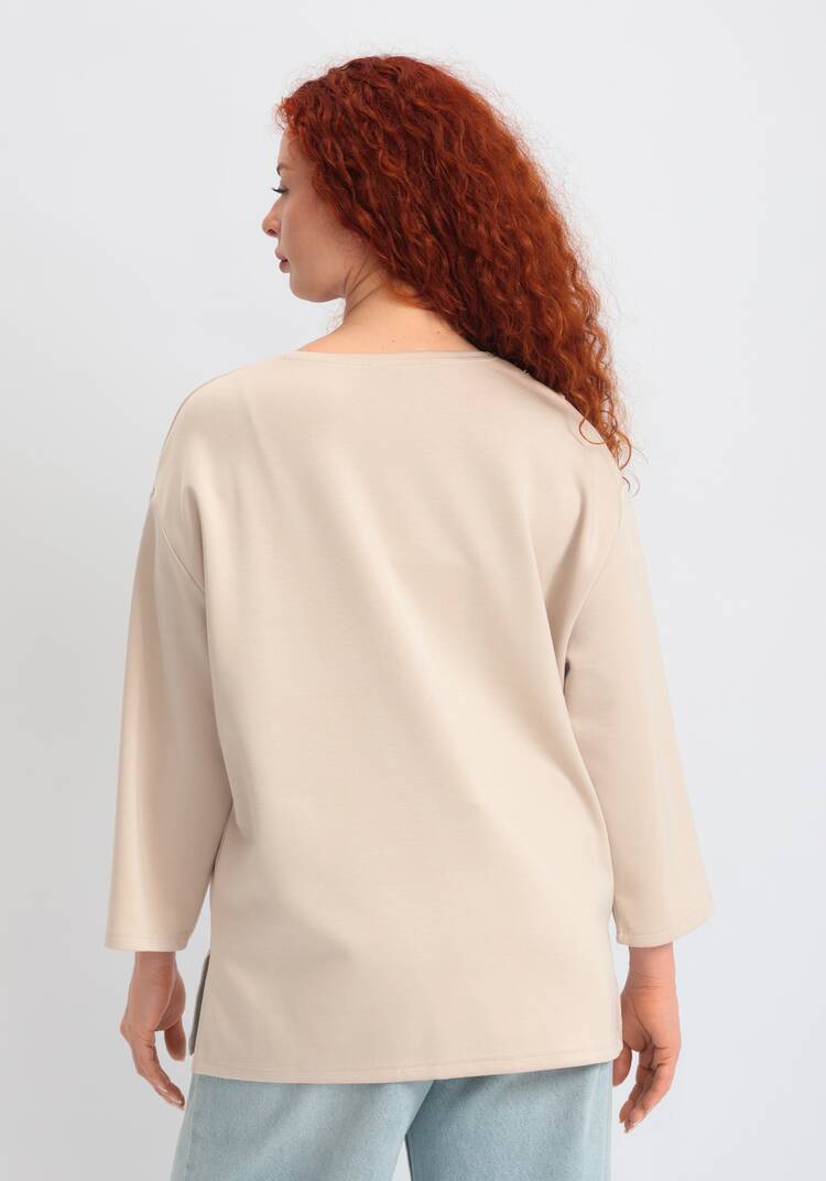 Блуза прямого кроя Катрин шир.  750, рис. 9