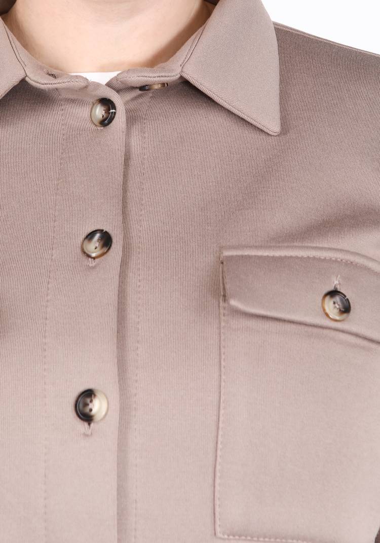 Рубашка удлиненная из футера с начесом шир.  750, рис. 13