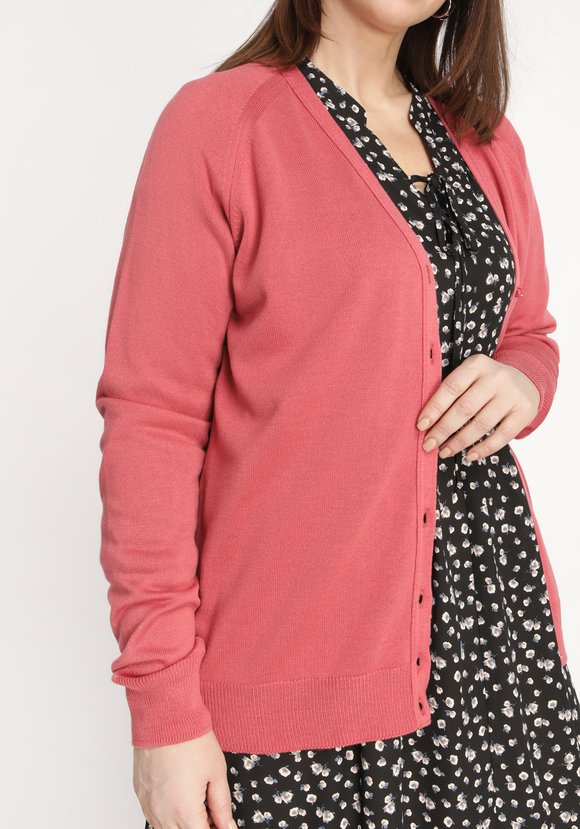 Кардиган с V-образным вырезом шир.  580, рис. 4