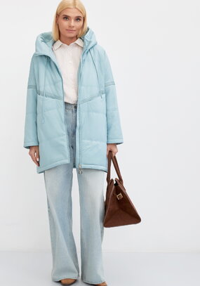 Куртка свободного кроя на молнии Белла