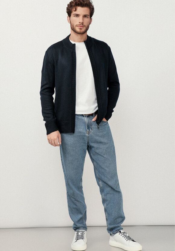 Джемпер-кардиган вязаный на молнии шир.  580, рис. 2