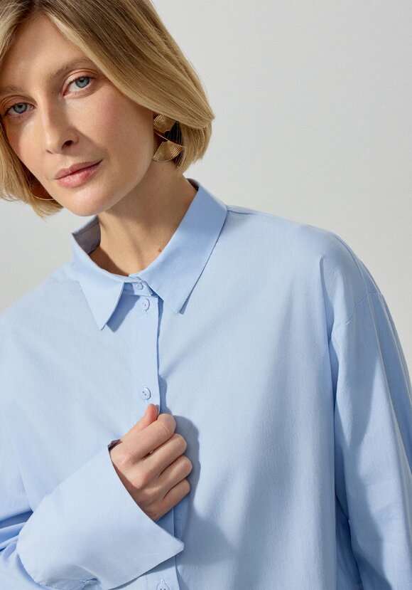 Рубашка с объемным манжетом Милена шир.  580, рис. 5