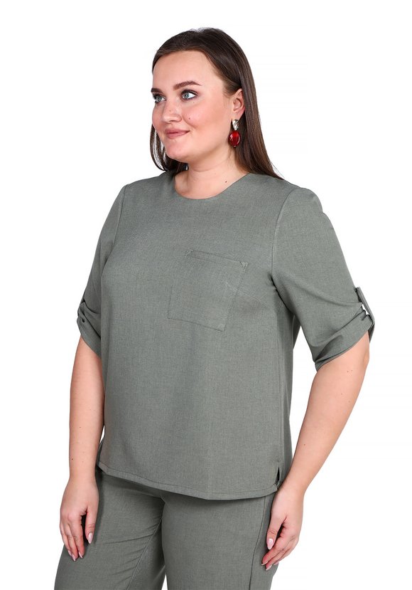 Блуза Прелесть Момента шир.  580, рис. 2