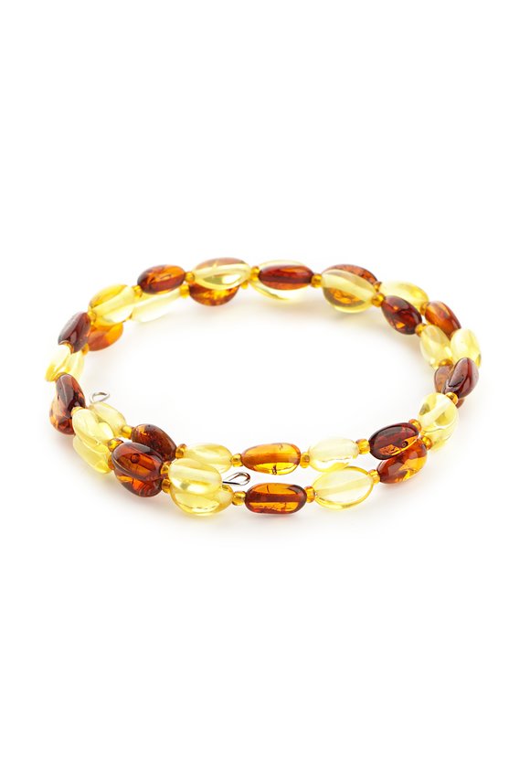 Браслет Янтарные капли шир.  580, рис. 3