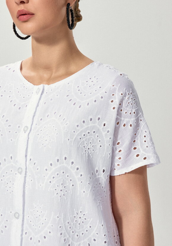 Платье ажурное с цельнокроеным рукавом шир.  580, рис. 6