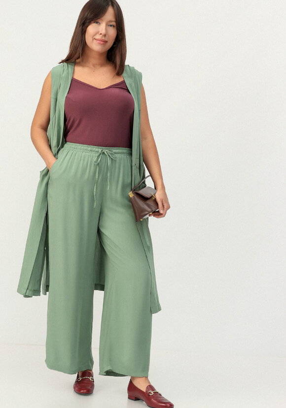 Брюки широкие на кулиске из штапеля шир.  580, рис. 27