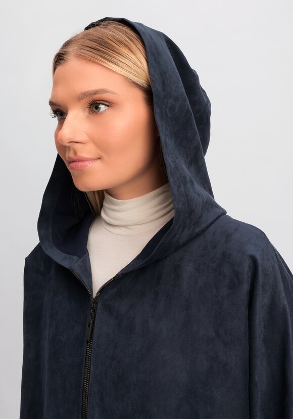 Плащ из экозамши шир.  580, рис. 6