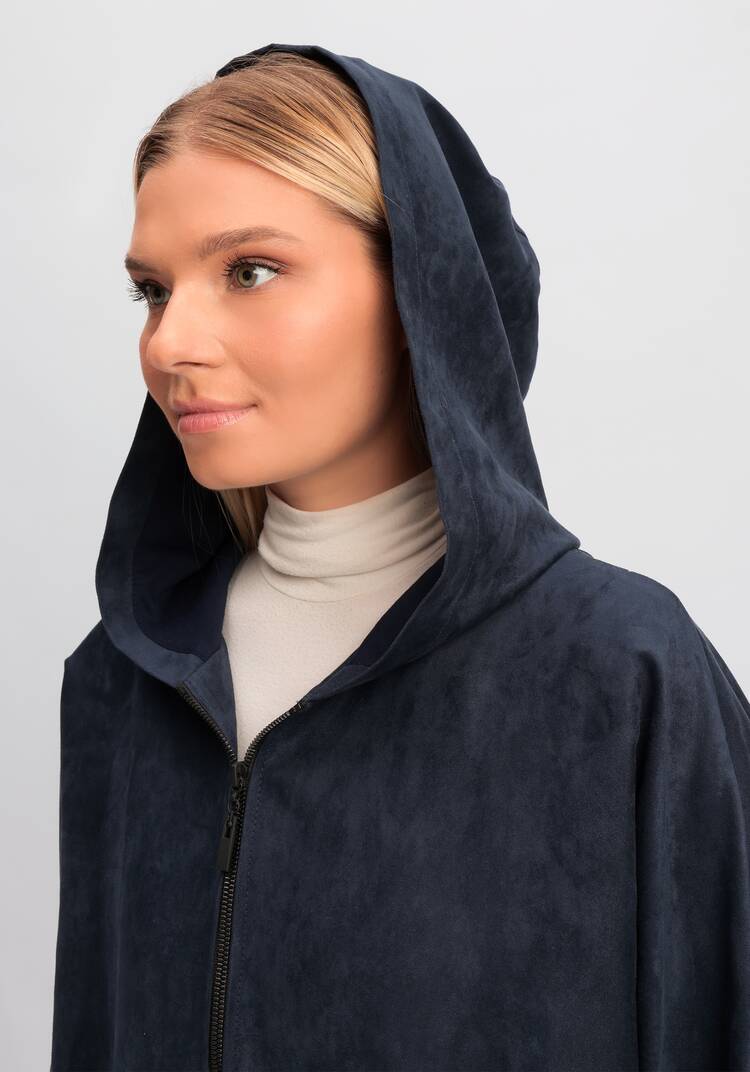 Плащ из экозамши шир.  750, рис. 6