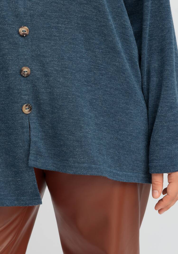 Джемпер с асимметричным низом шир.  750, рис. 6