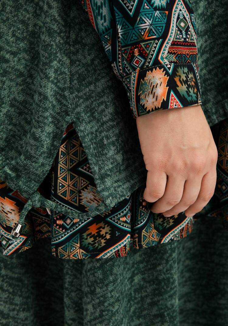 Жилет А-силуэта с кулиской по низу шир.  750, рис. 5