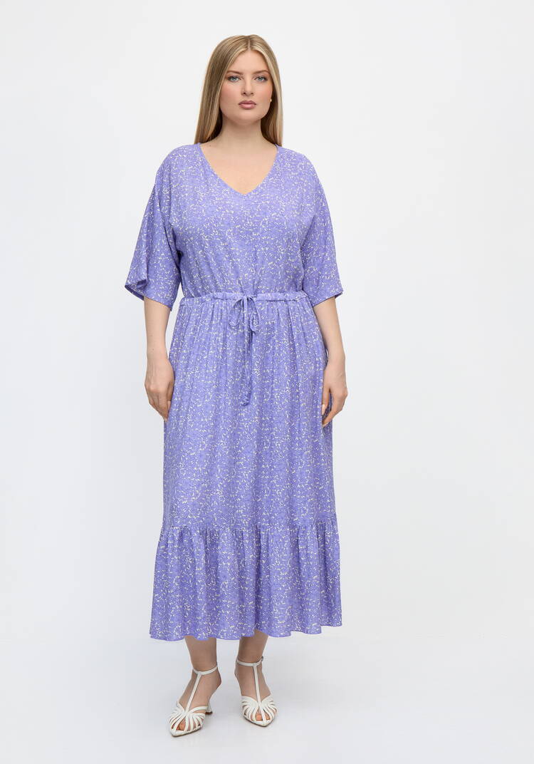 Платье Сверкающая лазурь шир.  750, рис. 4