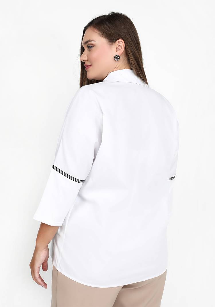 Блуза Вечерний променад шир.  750, рис. 3