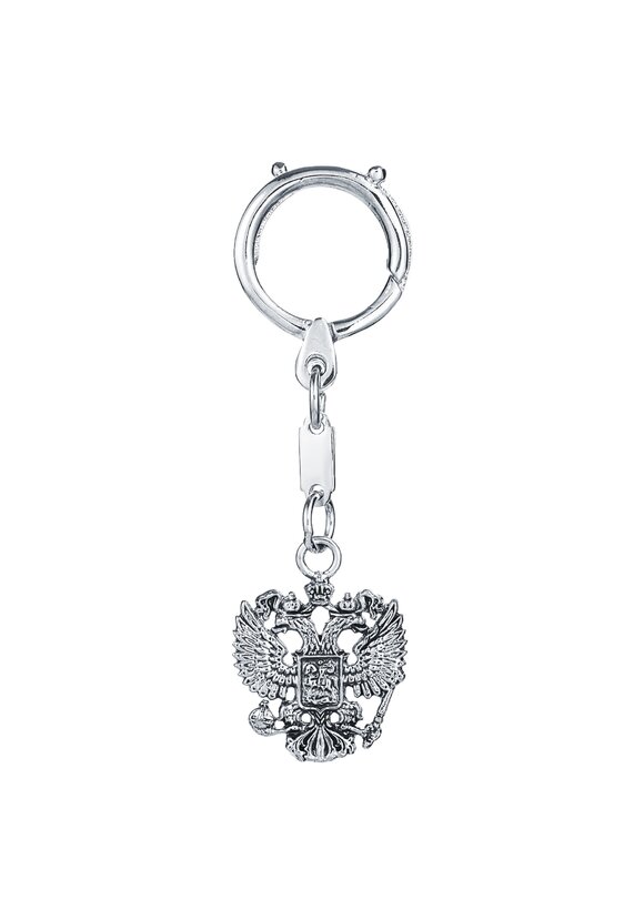 Серебряный брелок для ключей шир.  580, рис. 1