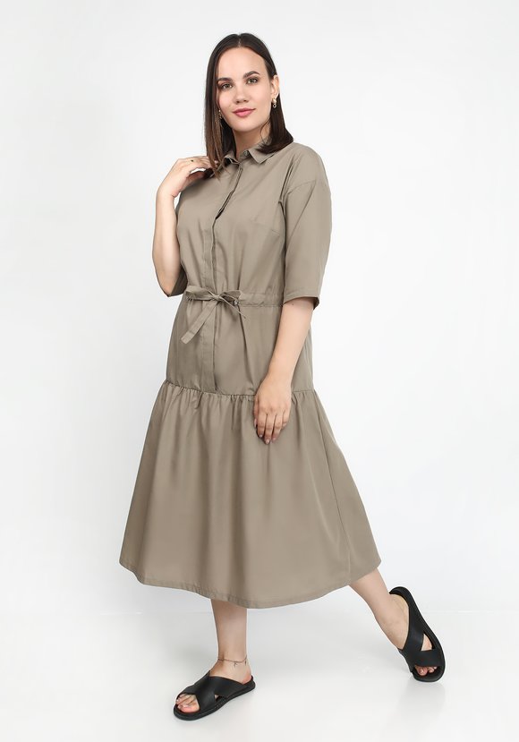 Платье с воланом и кулиской шир.  580, рис. 5