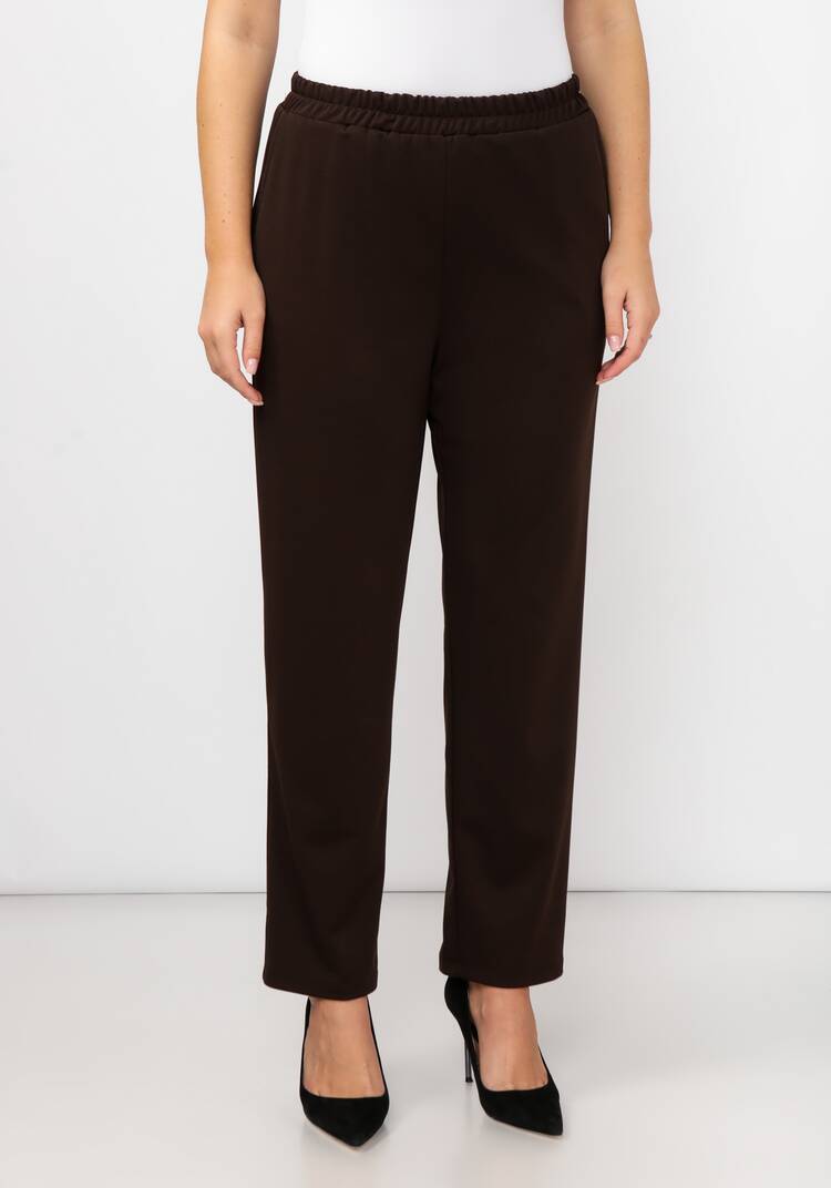 Брюки прямого кроя с карманами на резинке шир.  750, рис. 4