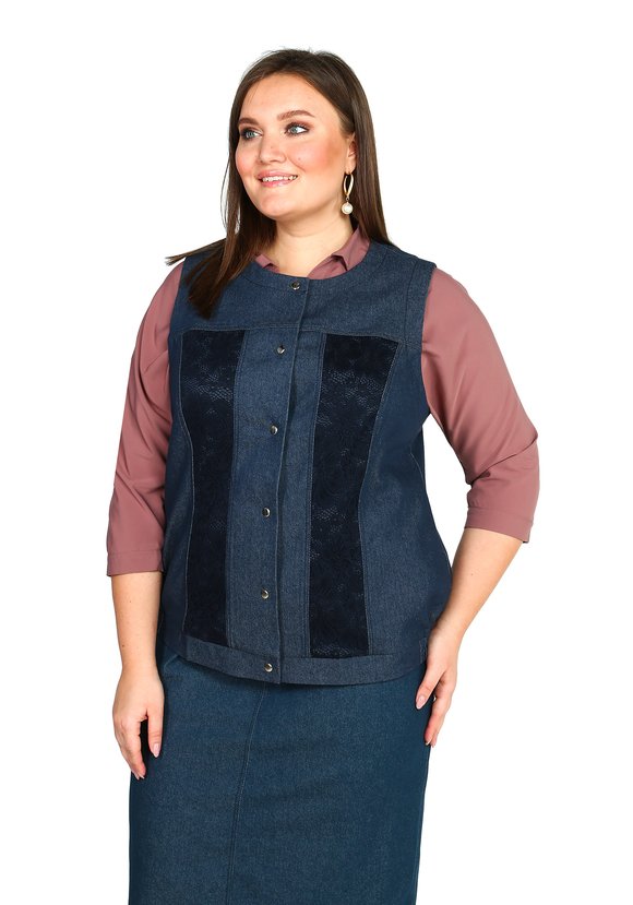 Жилет Изящная Дама шир.  580, рис. 2