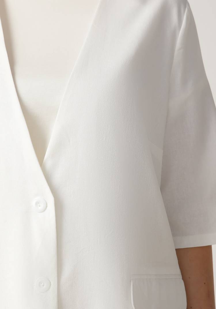 Жакет с карманами свободного кроя шир.  750, рис. 9