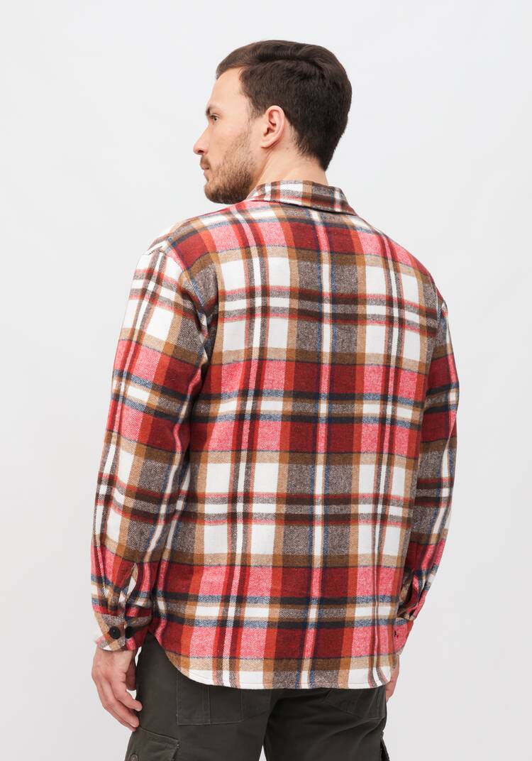 Рубашка хлопковая в клетку шир.  750, рис. 14