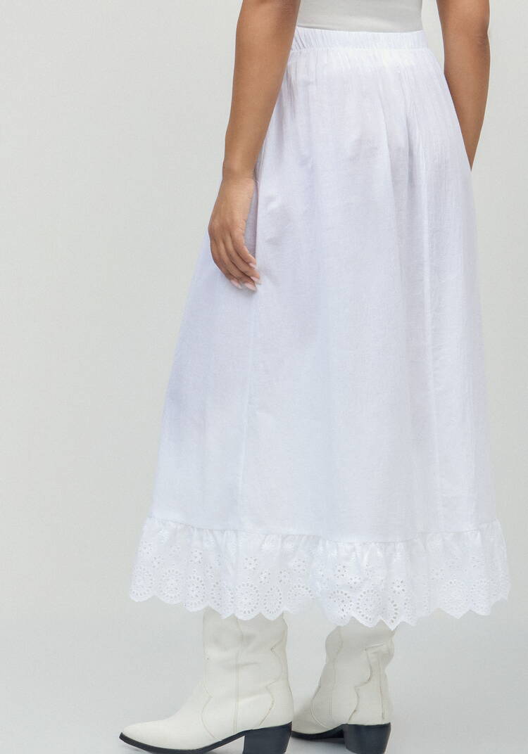 Нижняя юбка с шитьём по низу шир.  750, рис. 3