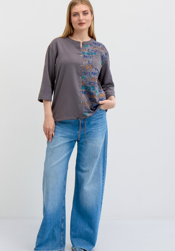 Блуза Настроение шир.  580, рис. 2