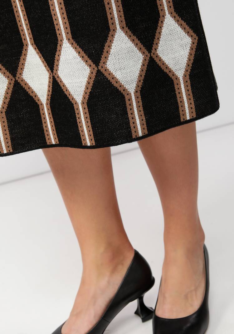 Платье с рисунком ромб шир.  750, рис. 7