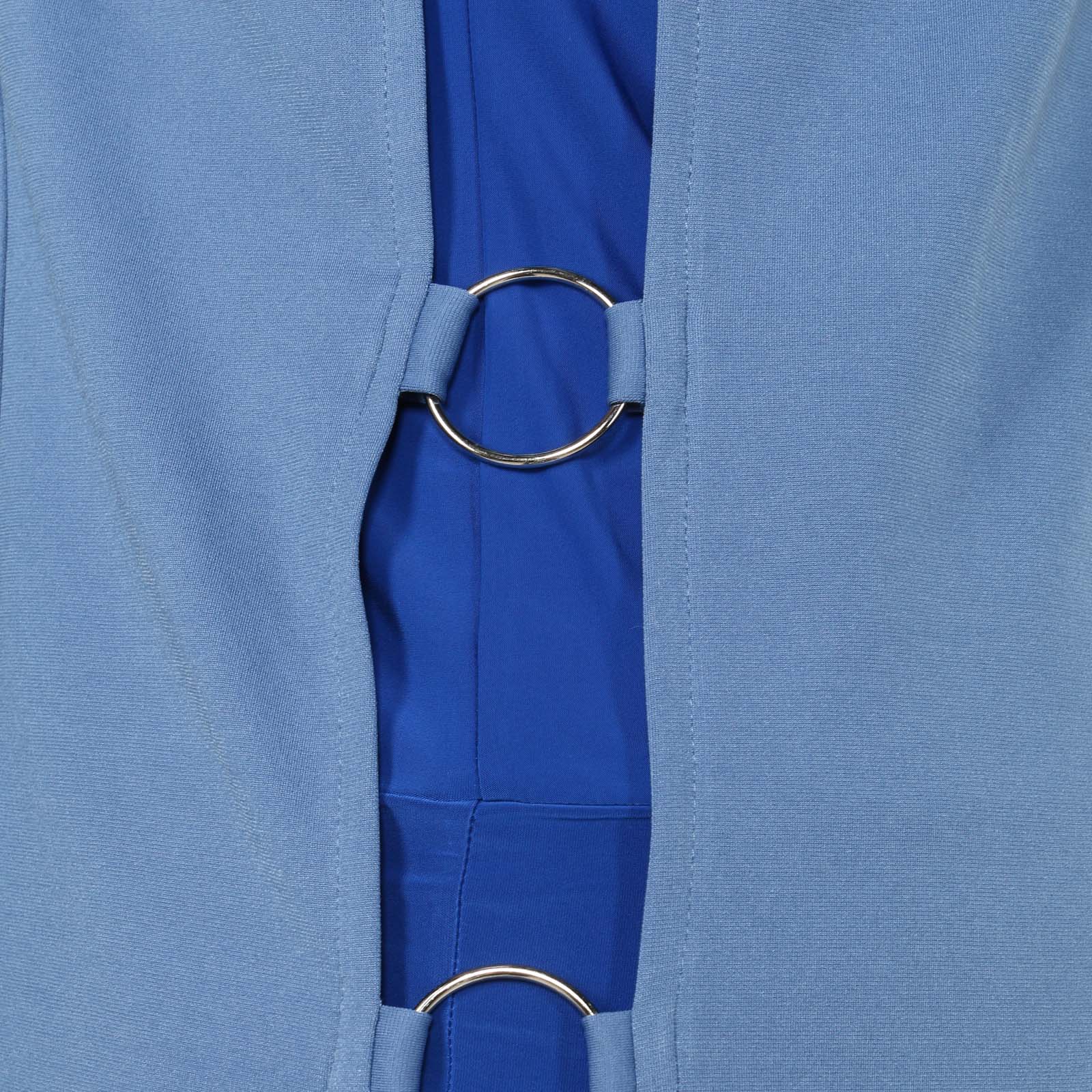 Жилет с декором Bianka Modeno, цвет голубой, размер 52 - фото 7