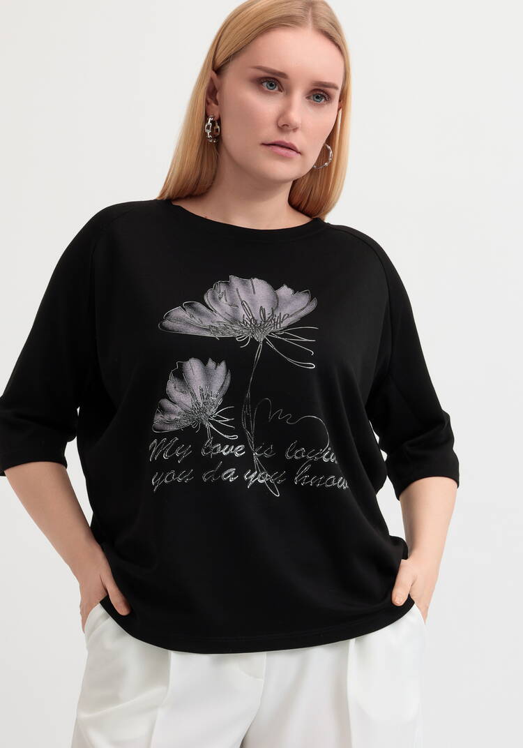 Блуза Аленький цветочек шир.  750, рис. 16