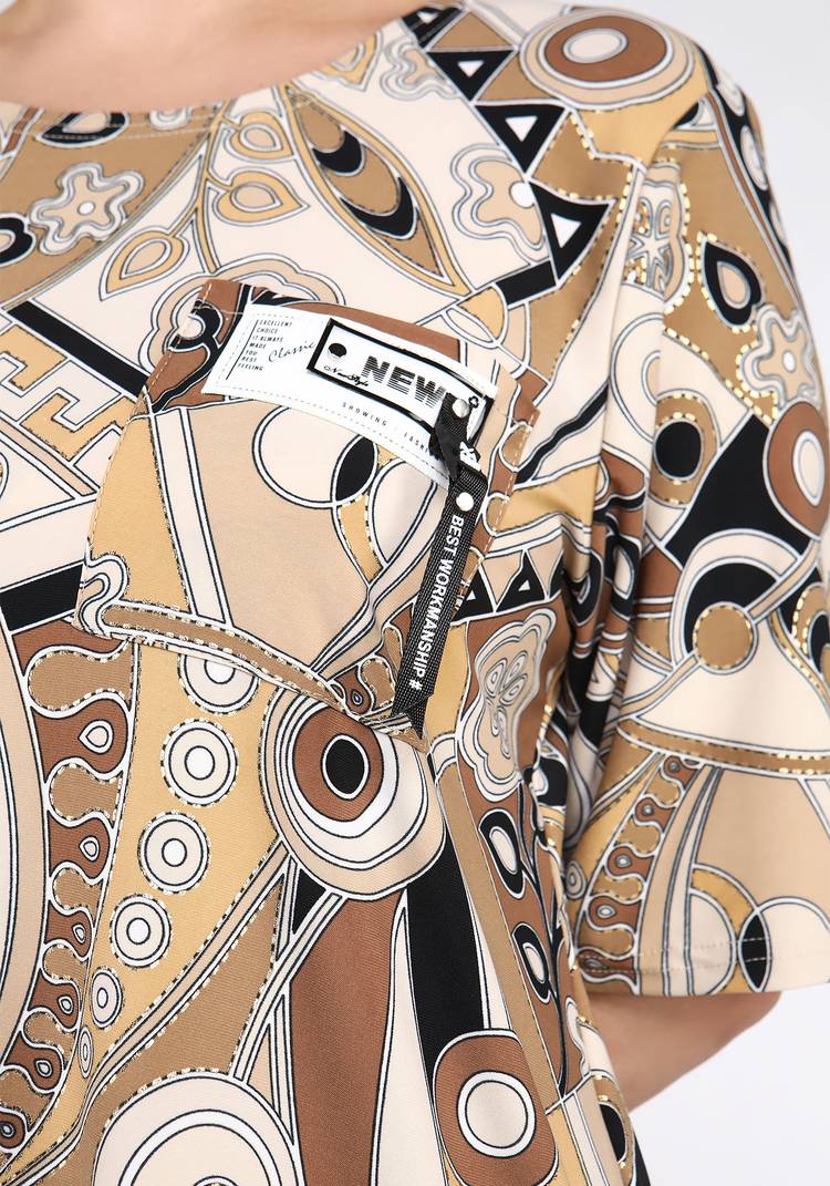 Туника Звездные фигуры шир.  750, рис. 4