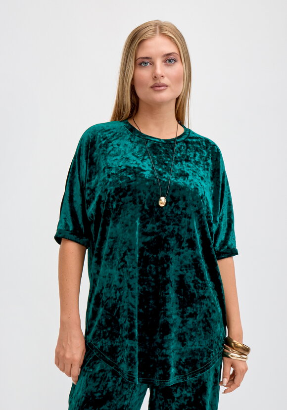 Костюм блуза с брюками Анфиса шир.  580, рис. 9