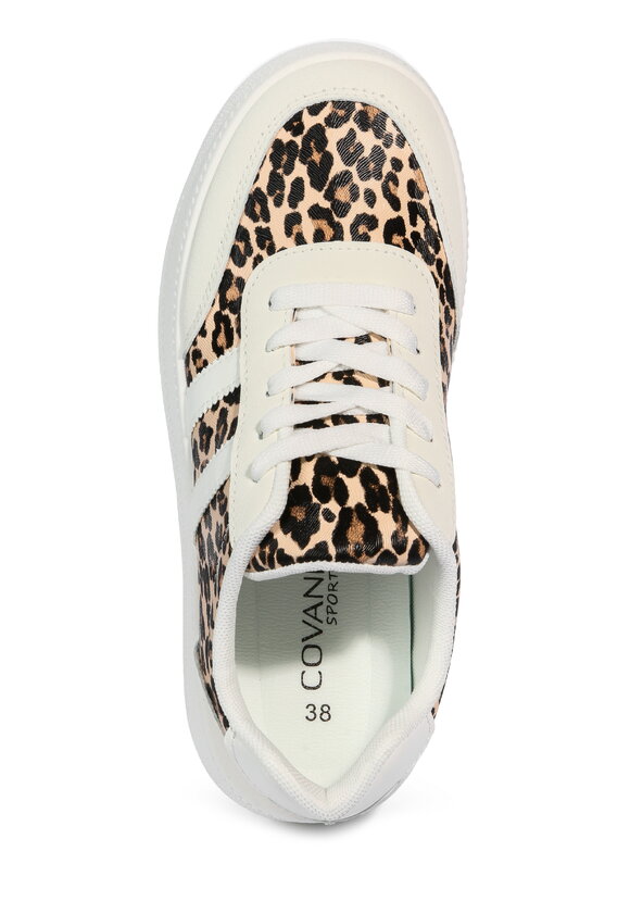 Кроссовки женские Леопард шир.  580, рис. 4