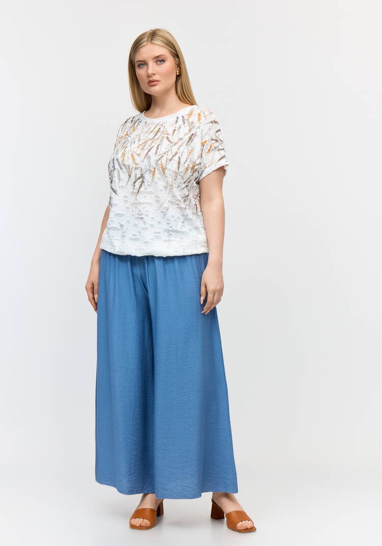 Брюки свободного кроя с широкими штанинами шир.  750, рис. 6