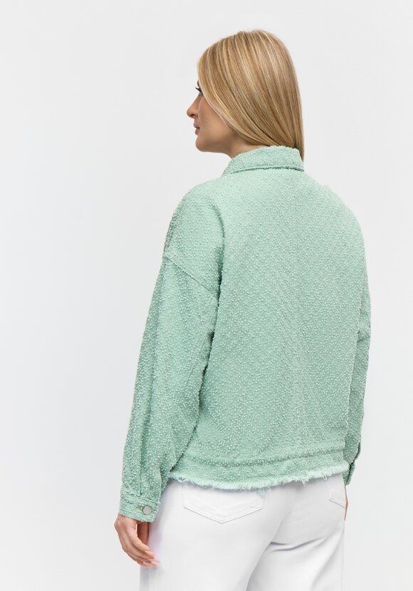 Куртка со стразами Инесса шир.  580, рис. 3