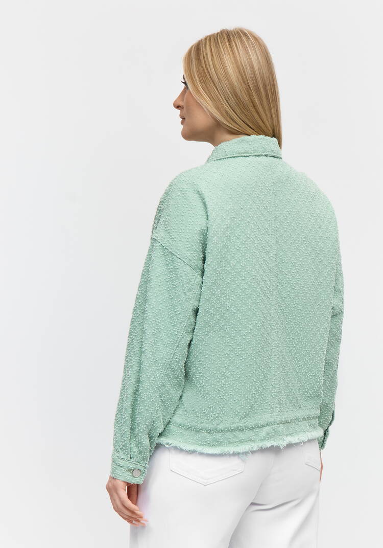 Куртка со стразами Инесса шир.  750, рис. 3