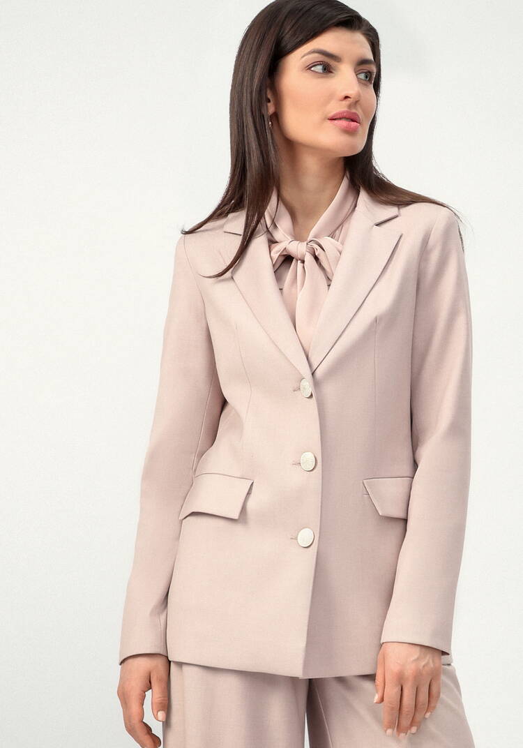 Пиджак на подкладке однобортный шир.  750, рис. 4