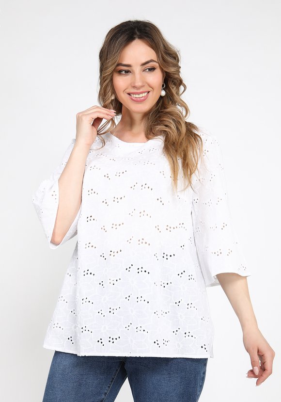 Блуза из шитья шир.  580, рис. 5