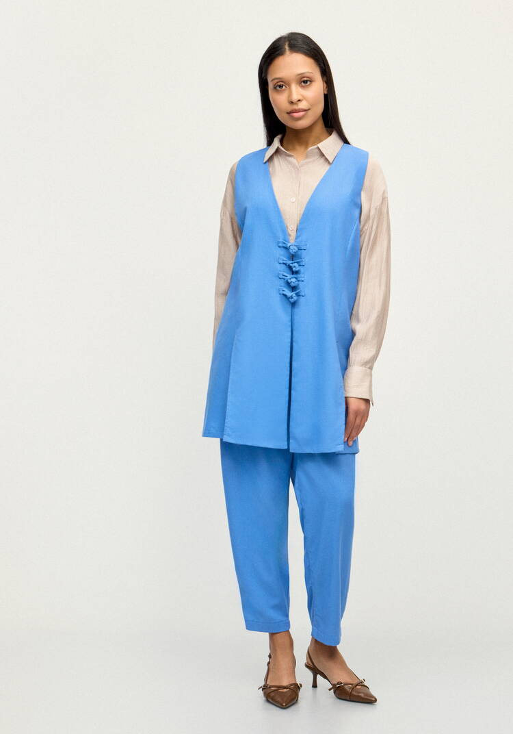 Жилет изо льна Медея шир.  750, рис. 2