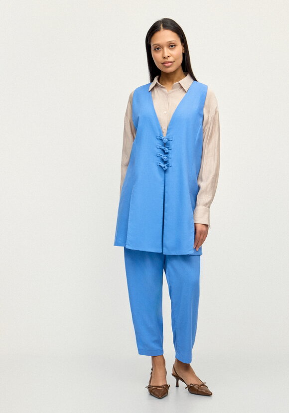 Жилет изо льна Медея шир.  580, рис. 2