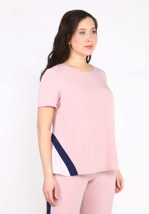 Блуза с коротким рукавом Мия шир.  580, рис. 9