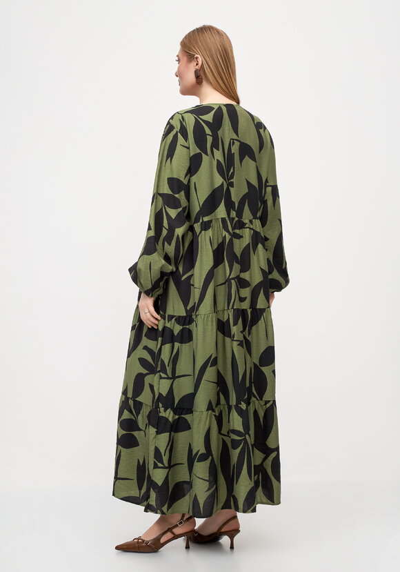 Платье Элегантный штрих шир.  580, рис. 9