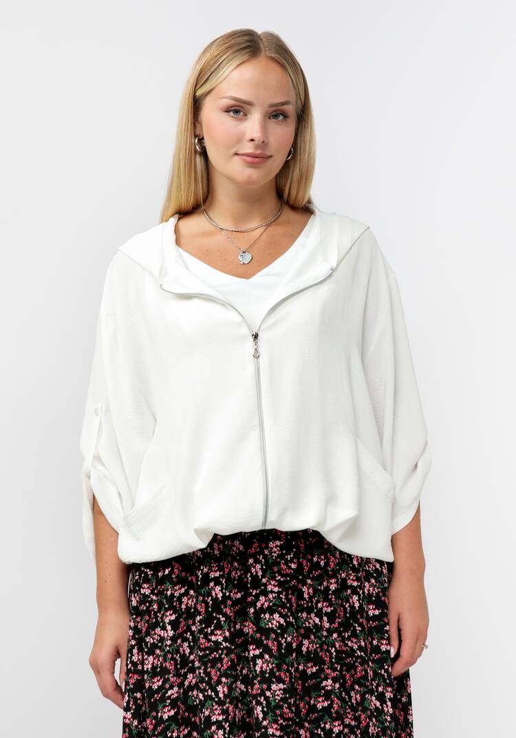 Жакет на молнии с капюшоном Амелия шир.  750, рис. 31