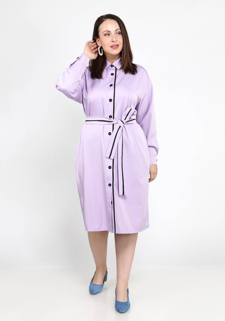 Платье-рубашка Роуз шир.  750, рис. 9