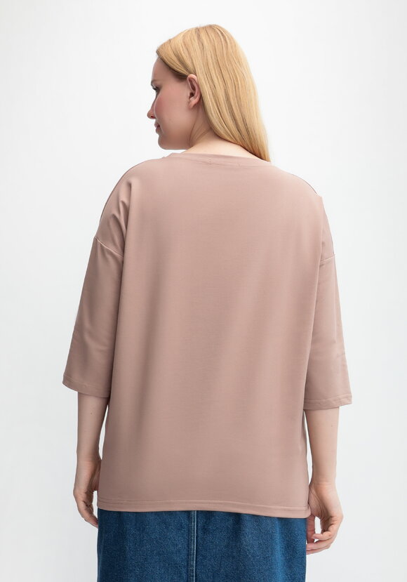 Блуза с принтом Сердца шир.  580, рис. 9