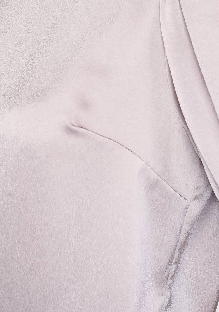 Блуза однотонная с рукавом на манжете шир.  750, рис. 4