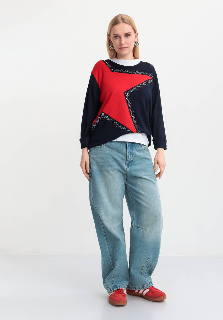 Джемпер Галактика на плечах шир.  750, рис. 13