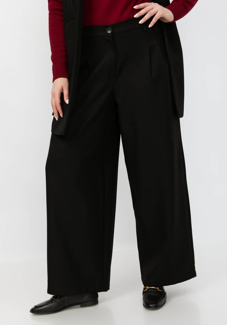 Брюки свободного силуэта с защипами шир.  750, рис. 6