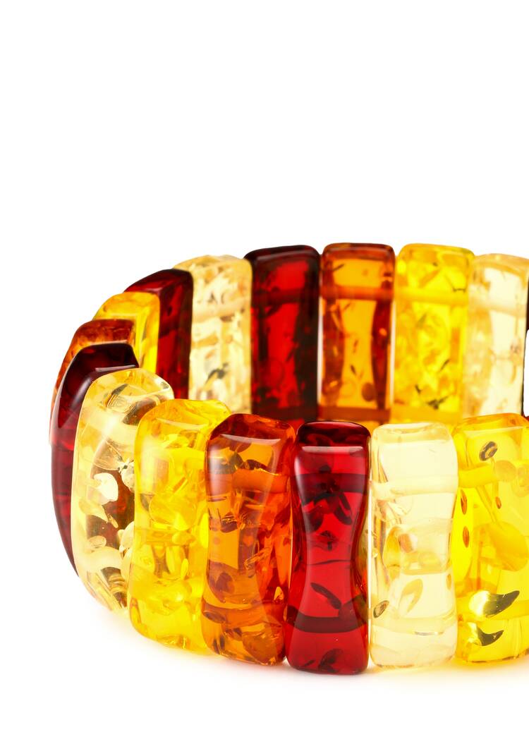 Браслет Янтарные искорки шир.  750, рис. 4